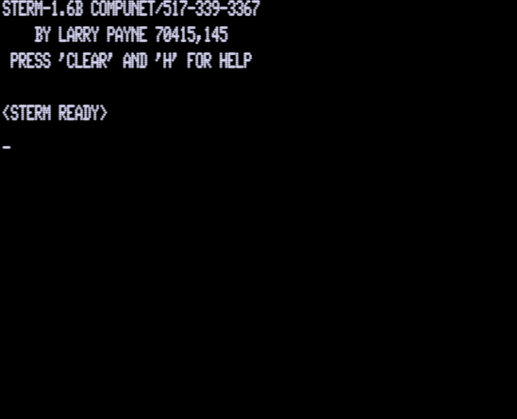 Screen shot